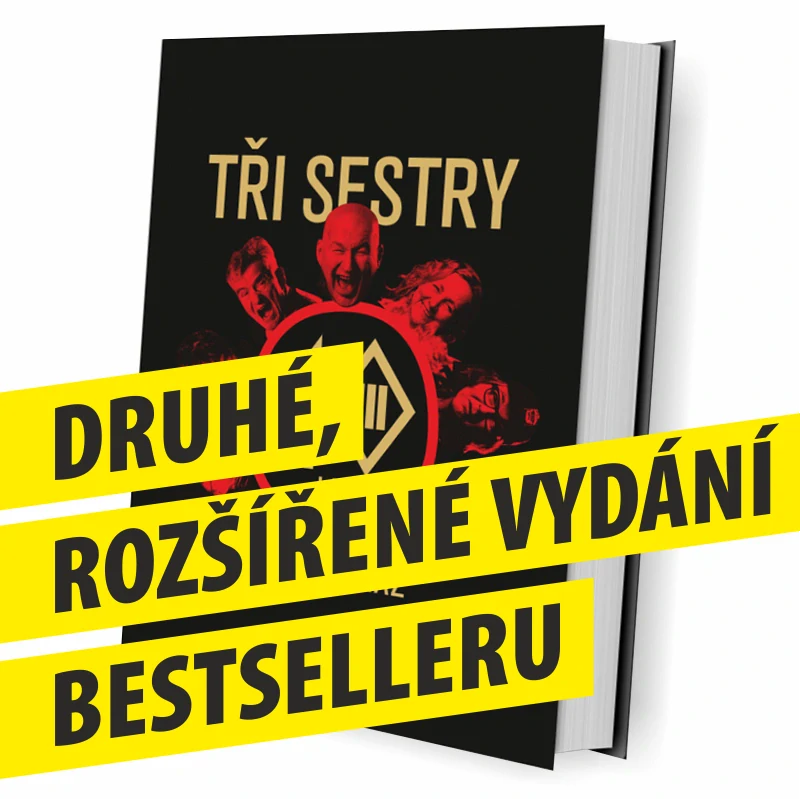 Kniha Tři sestry – 40 let pod vobraz; druhé, rozšířené vydání