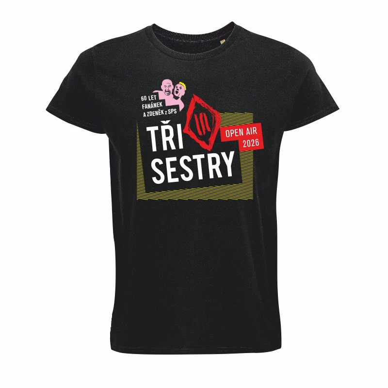 Tričko unisex Tři sestry - Open air Braník 2026