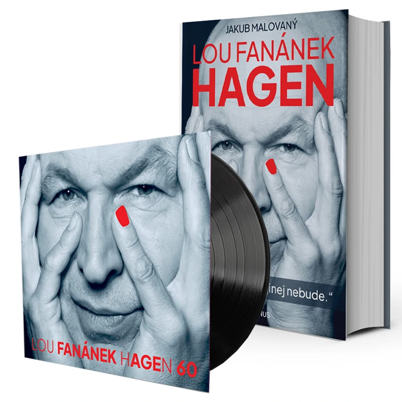 Balíček kniha Lou Fanánek Hagen + LP Fan 60 (předobjednávka)