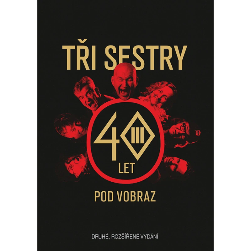 Kniha Tři sestry – 40 let pod vobraz; druhé, rozšířené vydání