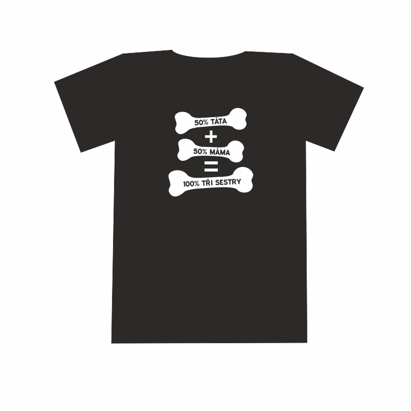 Tričko dětské Tři sestry - Hnáty - svítící ve tmě