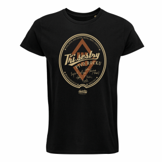 Tričko unisex Tři sestry - Pivo Rocku