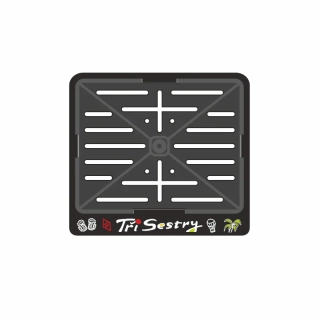 Podložka SPZ Tři sestry - motorka - Jezdíme hrát do světa