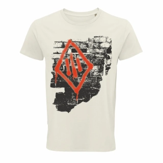 Tričko unisex Tři sestry - Zeď off white